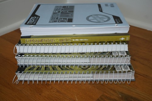 Fundamentals of Math Teacher's Ed. Books 1&2 Student Activities Books,Answer Key - Imagen 6 de 7