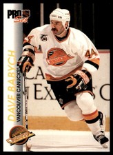 1992-93 Pro Set #200 Dave Babych