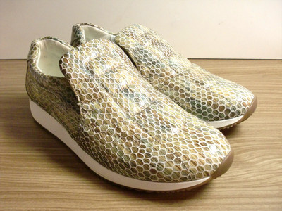 ara Sneaker, Slipper, UK4, Gr. 37, Probierpaar wie NEU, multifarben, OM echt Led
