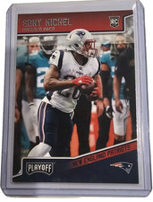  2018 Panini Playoff SONY MICHEL Rookie Football Card #211 Mint