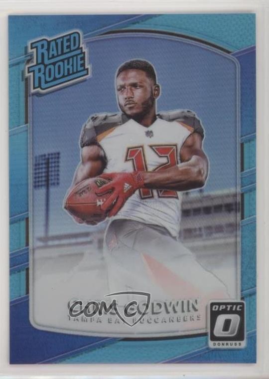 2017 Donruss Optic Rated Rookie Aqua Prizm 269/299 Chris Godwin #155 pm6