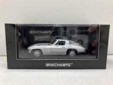 MINICHAMPS 1/43scale Chevrolet Corvette Coupe 1963 Diecast Model Silver