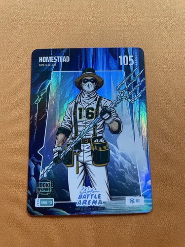 2026 Bo Jackson Battle Arena Nick Kurtz Homestead Chillin Ice Foil #CHILL-112