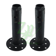 COPPIA MOZZI FISSI PORTA RUOTA MOTOZAPPA BENASSI ESAGONO 28