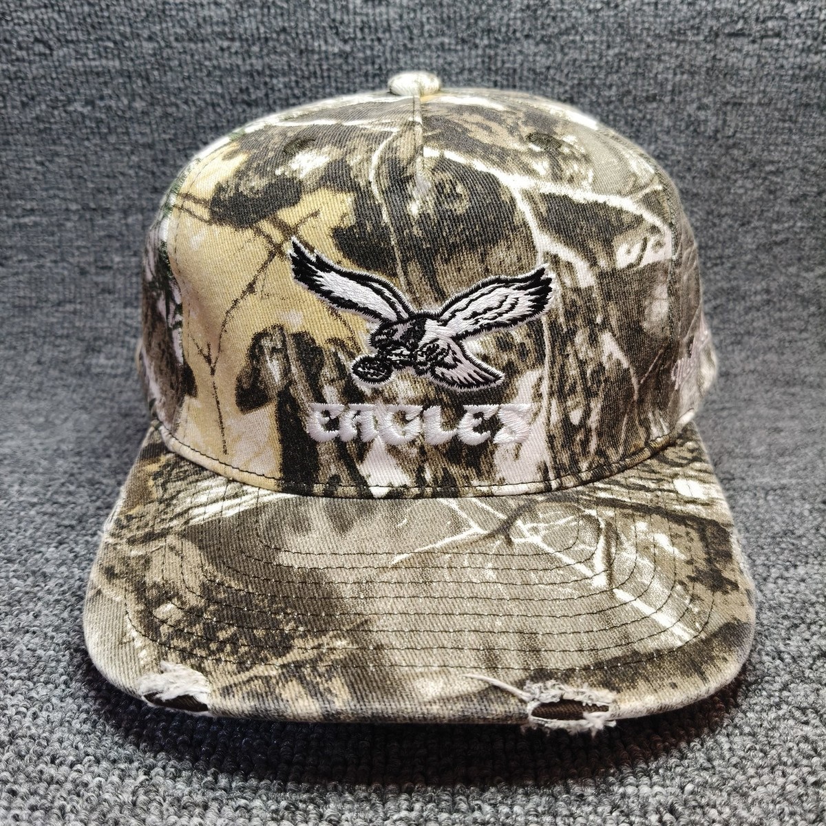 Mitchell & Ness Philadelphia Eagles Camo Snapback Hat NFL Vintage