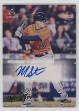 2020 Panini Chronicles Luminance Auto Gold /99 Myles Straw #LA-MS Auto 0ld5