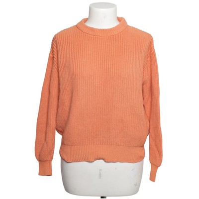 Minimum, Strickpullover, Größe: M, Orange, Bio-Baumwolle, Einfarbig, Damen #Lf0