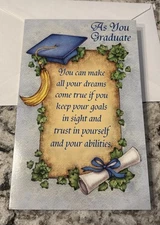 Graduation As You Graduate Happiness Success 5'x7.75" Stockwell Greeting Card
