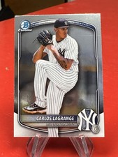 CARLOS LAGRANGE 2025 BOWMAN DRAFT CHROME PROSPECT YANKEES