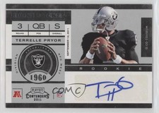 2011 Playoff Contenders Terrelle Pryor #101 Auto g0y
