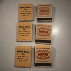 (6) 1940s modern motors Matchbook Cover new unused Vintage MOPAR Chrysler lot  — photo 2