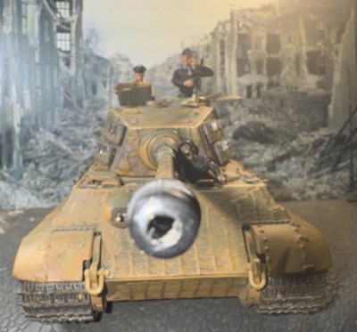 Scarce METAL 1/32 King Tiger Tank Unimax Forces Valor 21stCentury Zimmermitt3FIG
