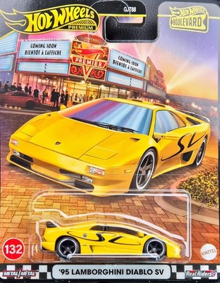 Hot Wheels Boulevard '95 Lamborghini Diablo SV #132