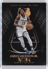 2019-20 Panini Noir Association Edition Holo Gold 7/10 Jaren Jackson Jr #20 0gp4