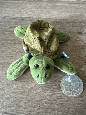 Coca-Cola  Plush Bean Bag Salty the Turtle Bahamas
