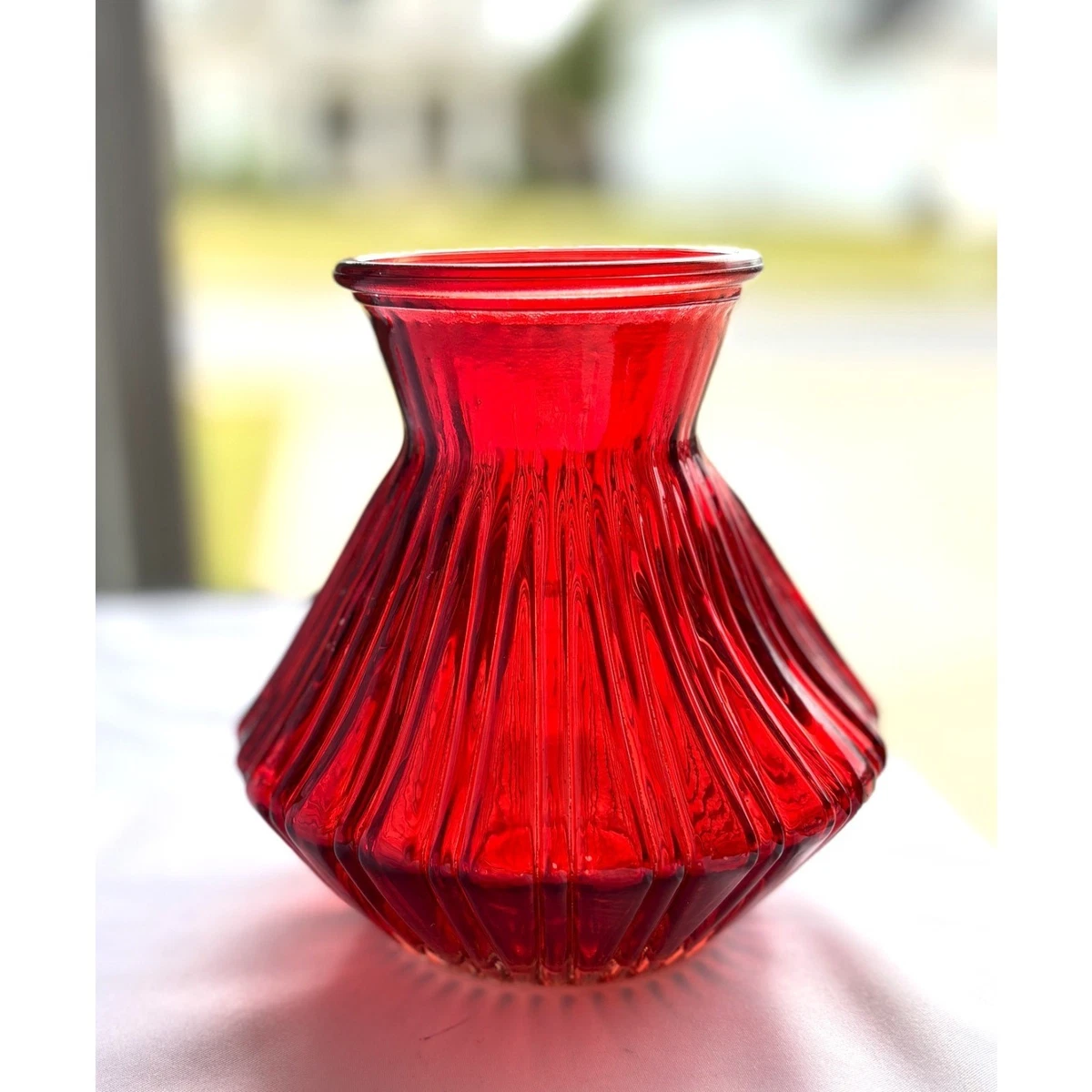 希少 Mid-century modern flower vase mid century glass vase products for sale | eBay