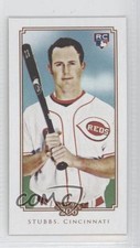2010 Topps 206 Mini Polar Bear Back Drew Stubbs #179 0a1