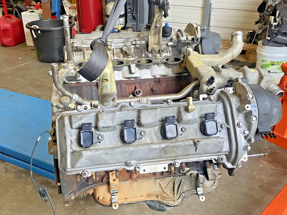 2000 2001 2002 2003 2004 TOYOTA TUNDRA ENGINE 4.7L V8 ran excellent - Image 2 of 4