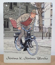 Plaque émaillée Jérôme K. Jérôme Bloche Dodier Dupuis 2012