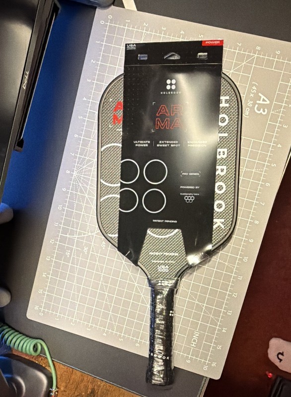 Holbrook ARMA Metallic T Model Pickleball Paddle PS-ARM-T-MT