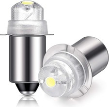 Honoson 30 Lumen 3-Volt LED Replacement Flashlight Bulbs Torch Bulb with 10 Year