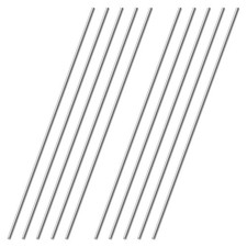 Edelstahl Rundstäbe 10 Stück 2mm x 300mm Modellbau Edelstahlstange