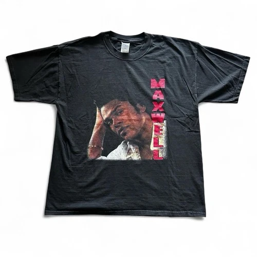 Maxwell T Shirt Sz XL Concert Tour R&B Music Black 2000s vintage concert t-shirt, vintage, size XL, single stitch, B+ condition