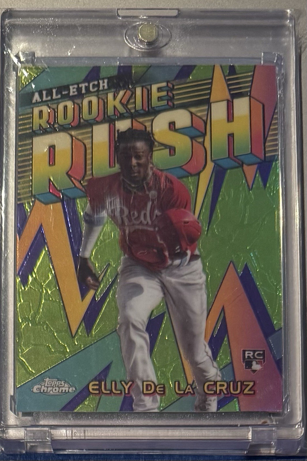 2024 Topps Chrome - All-Etch Rookie Rush Elly De La Cruz #CERR-1 (RC)