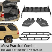 Side Step Internal Storage Rack Exterior Molle Panel For 03-05 Toyota 4runner Side Step Internal Storage Rack Exterior Molle Panel For 03-05 Toyota 4runner