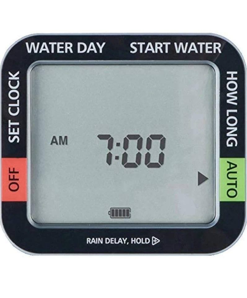 Гидрологический цифровой таймер Melnor 65169AMZ, серый, черный — без коробки!! - Изображение 2 из 4