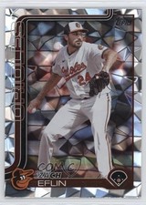2025 Topps Series 1 Diamante Foil Zach Eflin #188 00gy