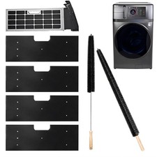 6 Pcs GE Washer Dryer Combo,WH01X35719 Lint Filter replacement with dryer ven...