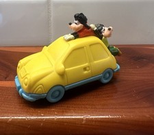 VTG 1995 Burger King Kids Club Meal- Disney Goofy Movie Max  Goofy on Car Toy