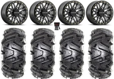 Raceline Ryno Bdlk 14" Gm Wheels 28" Moto MTC Tires RZR XP 1000 / PRO XP