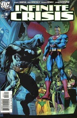 Infinite Crisis #3 FN; DC | Geoff Johns Jim Lee 1st Print - w/Bag+Board