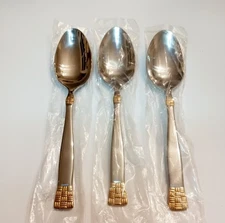 (3) NEW Oneida OHS243 Stainless Teaspoons~Free Shipping