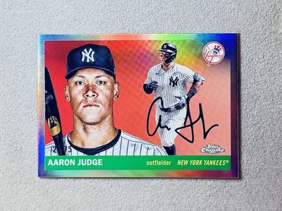 2025 Topps Chrome Platinum #136 - AARON JUDGE - ROSE GOLD REFRACTOR   /75
