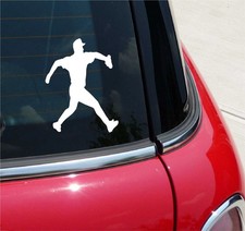 BASEBALL #6 PITCHER PITCHING STRIKE GRAPHIC DECAL STICKER ART CAR WALL DECOR