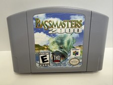 Bassmasters 2000 (Gray) Nintendo 64 N64 Cart Only  Authentic