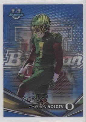 2022-23 Bowman U Blue Refractor 64/150 Traeshon Holden #26 1c3k