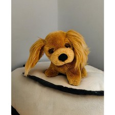 1970s Russ Berrie Miniature Rusty Cocker Spaniel No.433 Fuzzy Plush Dog
