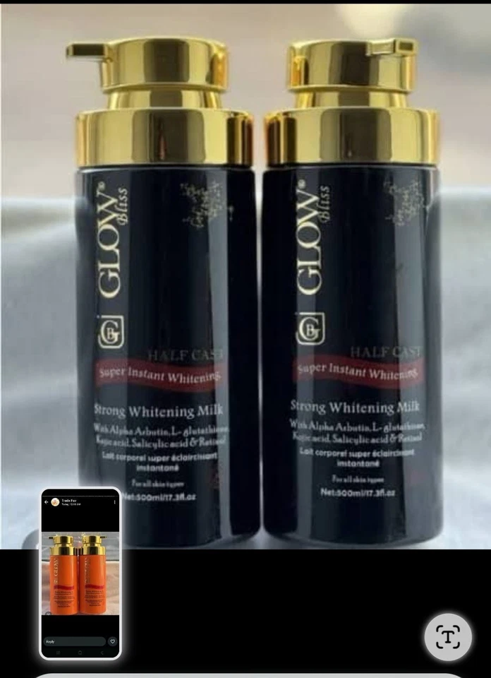 Leche blanqueadora súper instantánea Glow Bliss Foto 2 de 2