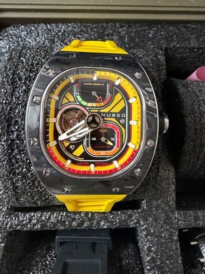 Nubeo Viper Yellow mens watch LE 133/146, model:NB-6105