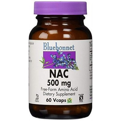 Bluebonnet - NAC 500 mg 60 Veg Caps Exp 7/28