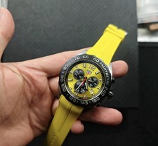 Tag Heuer Formula 1 CAZ101AM.FT8054 Yellow Quartz Chronograph Watch 3