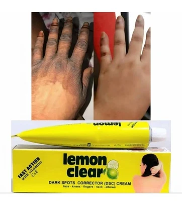 Tubes Lemon Clear Contre Les Tâches Noires Des Pieds Main - Photo 1/2