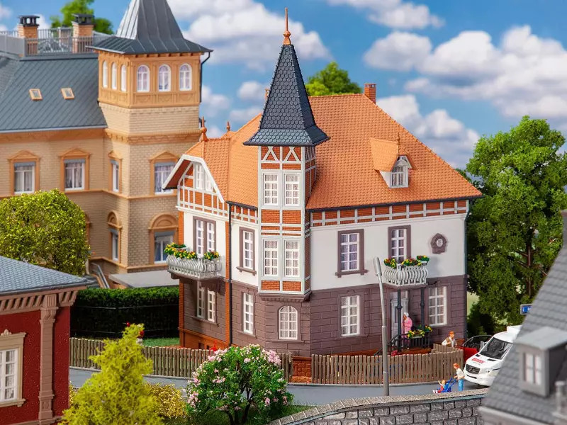 FALLER 130645 Villa de ville HO 1/87 kit de construction bâtiment miniature ferroviaire
