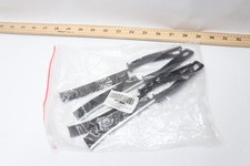  4-Pk Multifunctional Hard-Bristled Cleaning Brush Polypropylene Black