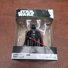HALLMARK STAR WARS DARTH VADER CHRISTMAS TREE ORNAMENT BLACK BOX