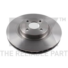 2x Bremsscheibe NK Neu für Ford Focus 1 DAW DBW RS Vorderachse belüftet Ø 324 mm